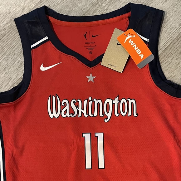 Nike WNBA Womens Elena Delle Donne Washington Mystics Jersey Red Size Small (40) - Picture 2 of 6